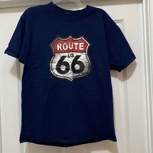 Hanes Route 66 Dark Blue T-shirt